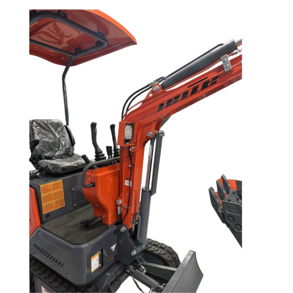 Mini-Bagger KOOP CL12 (1,2t) – Kompaktbagger für enge Baustellen – Bild 5