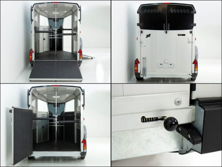 Ifor Williams Pferdeanhänger HBX 511|Frontausstieg|neues Modell|schwarz-Neu – Bild 5