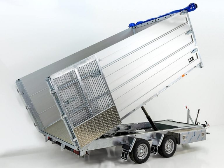 Twintrailer Multi-Heckkipper TT35-40 3,5t|192x402x140cm|Tandem-Neu – Bild 5