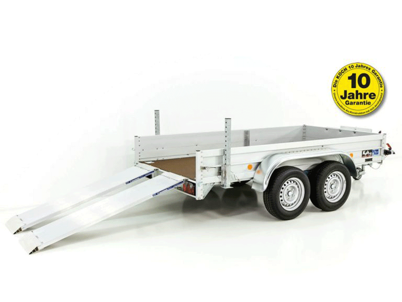 Koch Tandemanhänger Bagger 150x300cm 2600kg|Typ 7.26-Neu