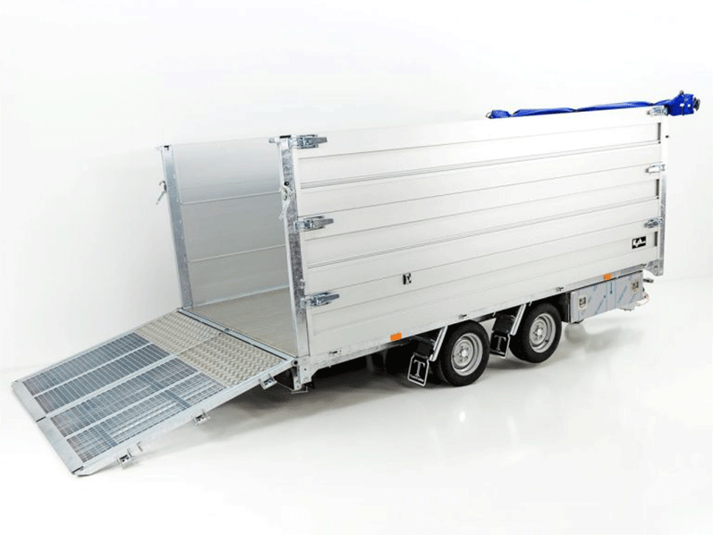 Twintrailer Multi-Heckkipper TT35-40 GB 3,5t|192x402x140cm|Tandem-Neu