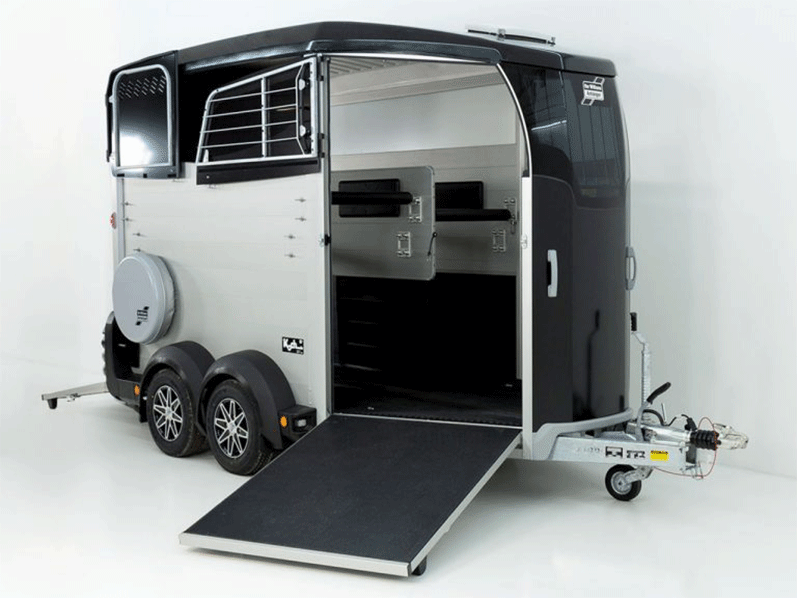 Ifor Williams Pferdeanhänger HBX 511|Frontausstieg|neues Modell|schwarz-Neu – Bild 6